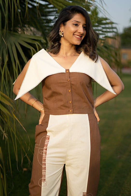 Hide & Seek Harmony Co - ord Set | Stylish Women’s Outfit – Womens Co - Ord Sets on Brown Living™. SKU: AAYU-0051. Img 2.