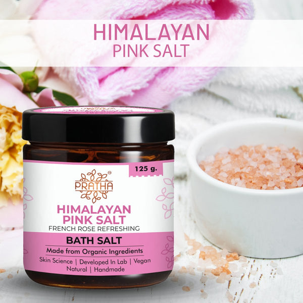 Himalayan Pink Salt | French Rose Refreshing bath salt | Verified Sustainable Bath Salt on Brown Living™