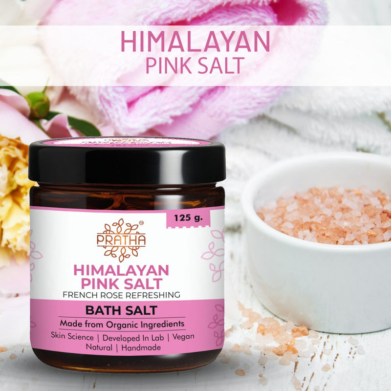 Himalayan Pink Salt | French Rose Refreshing bath salt | Verified Sustainable by Brown Living™