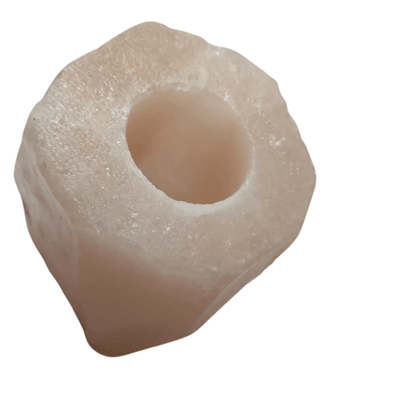 Himalayan Salt Candle Holder – Candles & Fragrances on Brown Living™. SKU: OEP317. Img 3.