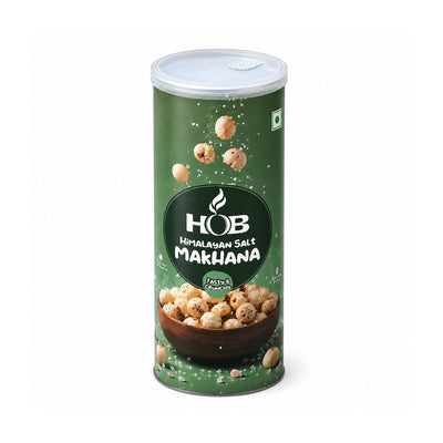 Himalayan Salt Makhana 60g | Roasted Fox Nuts Healthy Snack – Healthy Snacks on Brown Living™. SKU: HGE0006. Img 2.
