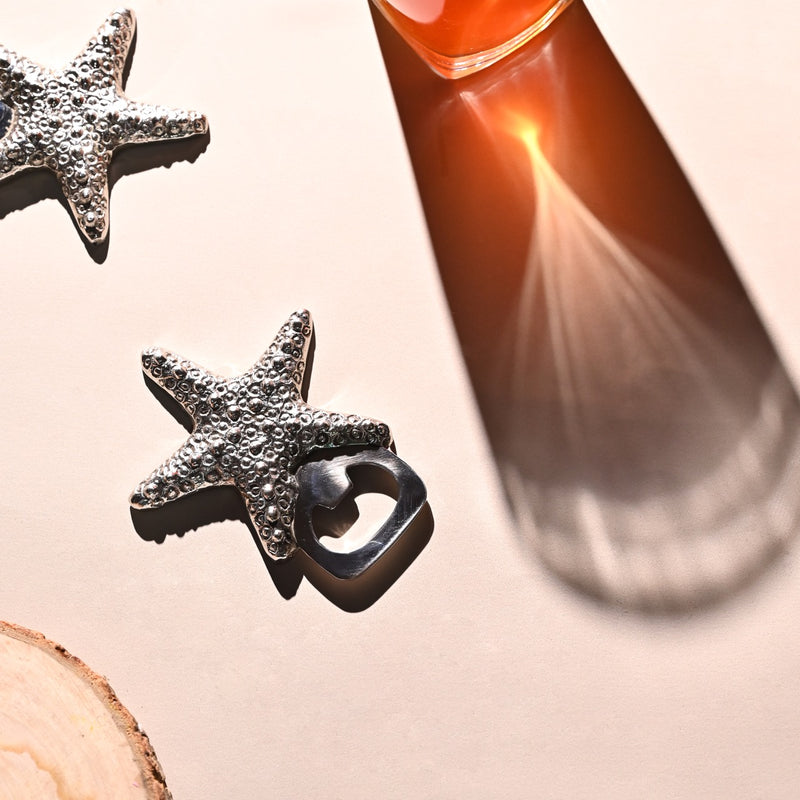 Meen (Starfish) Brass Bottle Opener | Brass bottle opener | Bar Accessories