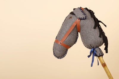 Hobby Horse – Classic Ride - On Toy – Role & Pretend Play Toys on Brown Living™. SKU: HH01. Img 3.