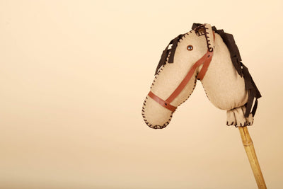 Hobby Horse – Classic Ride - On Toy – Role & Pretend Play Toys on Brown Living™. SKU: HH02. Img 6.
