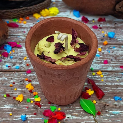 Holi Special Soy Wax Thandai Candles – Candles & Fragrances on Brown Living™. SKU: ASC_THANDAI. Img 2.