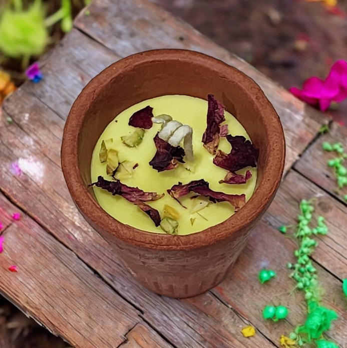 Holi Special Soy Wax Thandai Candles | Verified Sustainable Candles & Fragrances on Brown Living™