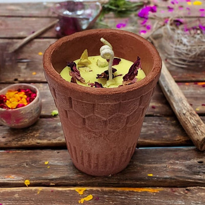 Holi Special Soy Wax Thandai Candles – Candles & Fragrances on Brown Living™. SKU: ASC_THANDAI. Img 1.