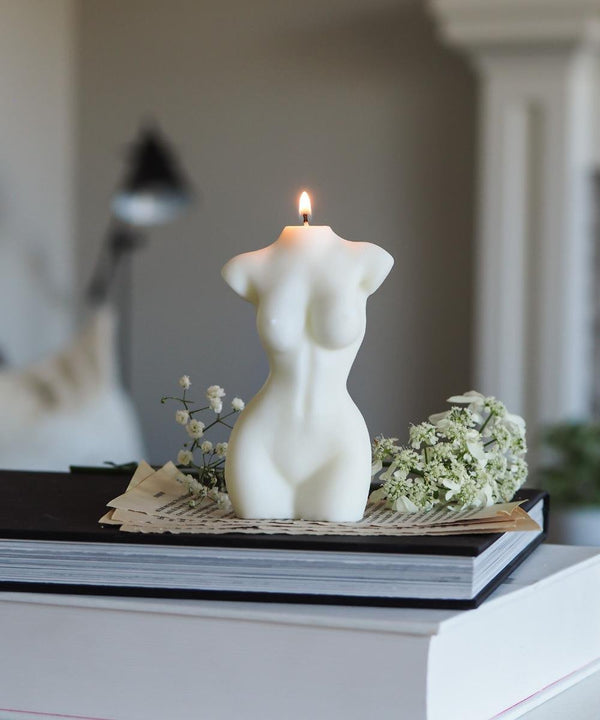 Homebody Soy Wax Candle- White | Verified Sustainable Candles Fragrances on Brown Living™