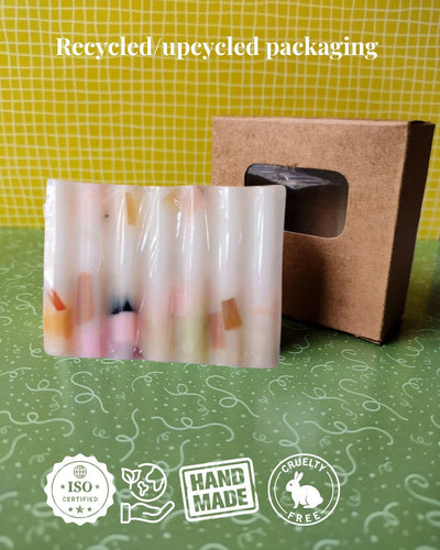 Homemade Shea Butter & Goat Milk 100g Soap Bar sets – Body Soap on Brown Living™. SKU: SOB - SOAP - 6. Img 9.