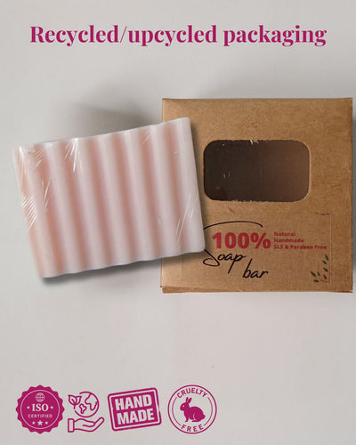 Homemade Shea Butter & Goat Milk 100g Soap Bar sets – Body Soap on Brown Living™. SKU: SOB - SOAP - 7. Img 12.