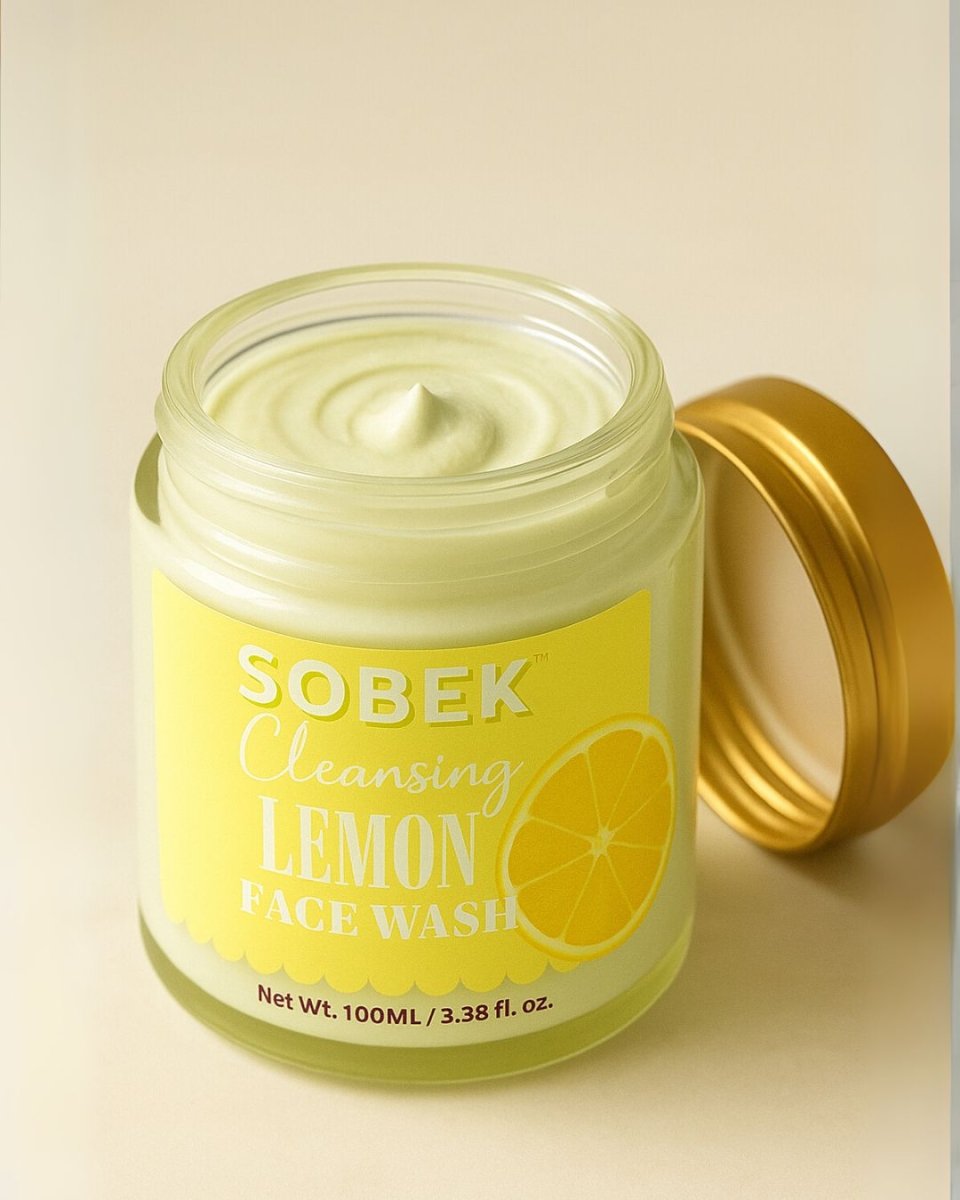 Honey Soothing Facewash | SLS and Paraben Free 100 ML – Face Wash by Sobek Naturals available on Brown Living™. Lemon . SKU: SOB - FAC - 4. Img 1.