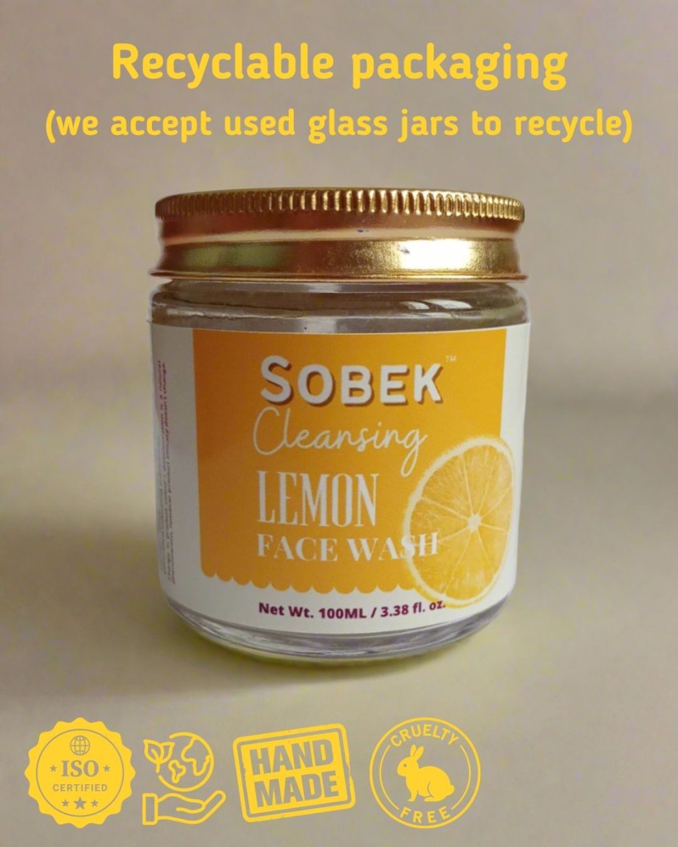 Honey Soothing Facewash | SLS and Paraben Free 100 ML – Face Wash by Sobek Naturals available on Brown Living™. Lemon . SKU: SOB - FAC - 4. Img 4.