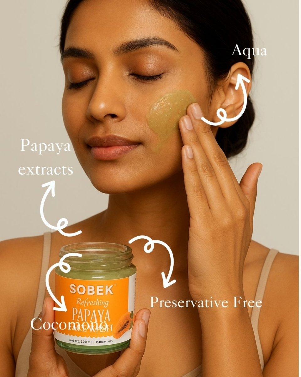 Honey Soothing Facewash | SLS and Paraben Free 100 ML – Face Wash on Brown Living™. SKU: SOB - FAC - 2. Img 18.