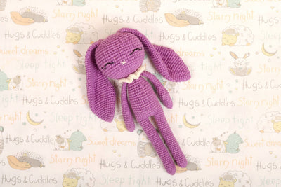 Hopper the Bunny – Handmade Crochet Bunny Toy – Dolls & Dollhouses on Brown Living™. SKU: CHBP. Img 5.