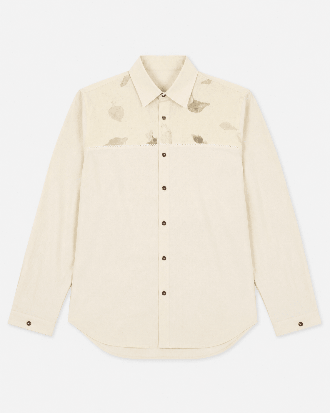 Horizon Stitch Shirt – Contemporary Stitch Detail Shirt – Womens Shirt on Brown Living™. SKU: ACL2026001. Img 1.
