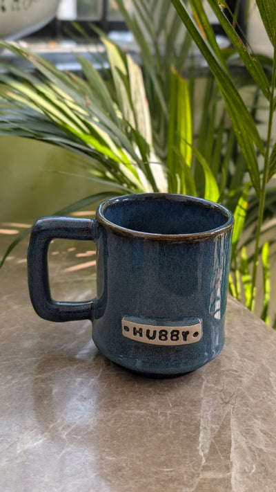 Hubby Cup Coffee Mug Gift For Husband – Mugs on Brown Living™. SKU: HUBBY_B_MUG. Img 5.