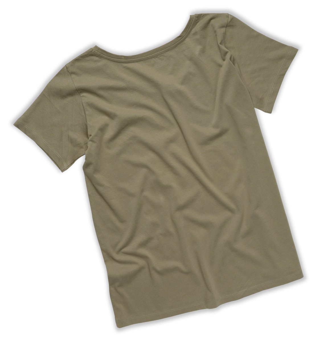 Human Nature Womens Organic Cotton T-shirt | Sage | Verified Sustainable by Brown Living™