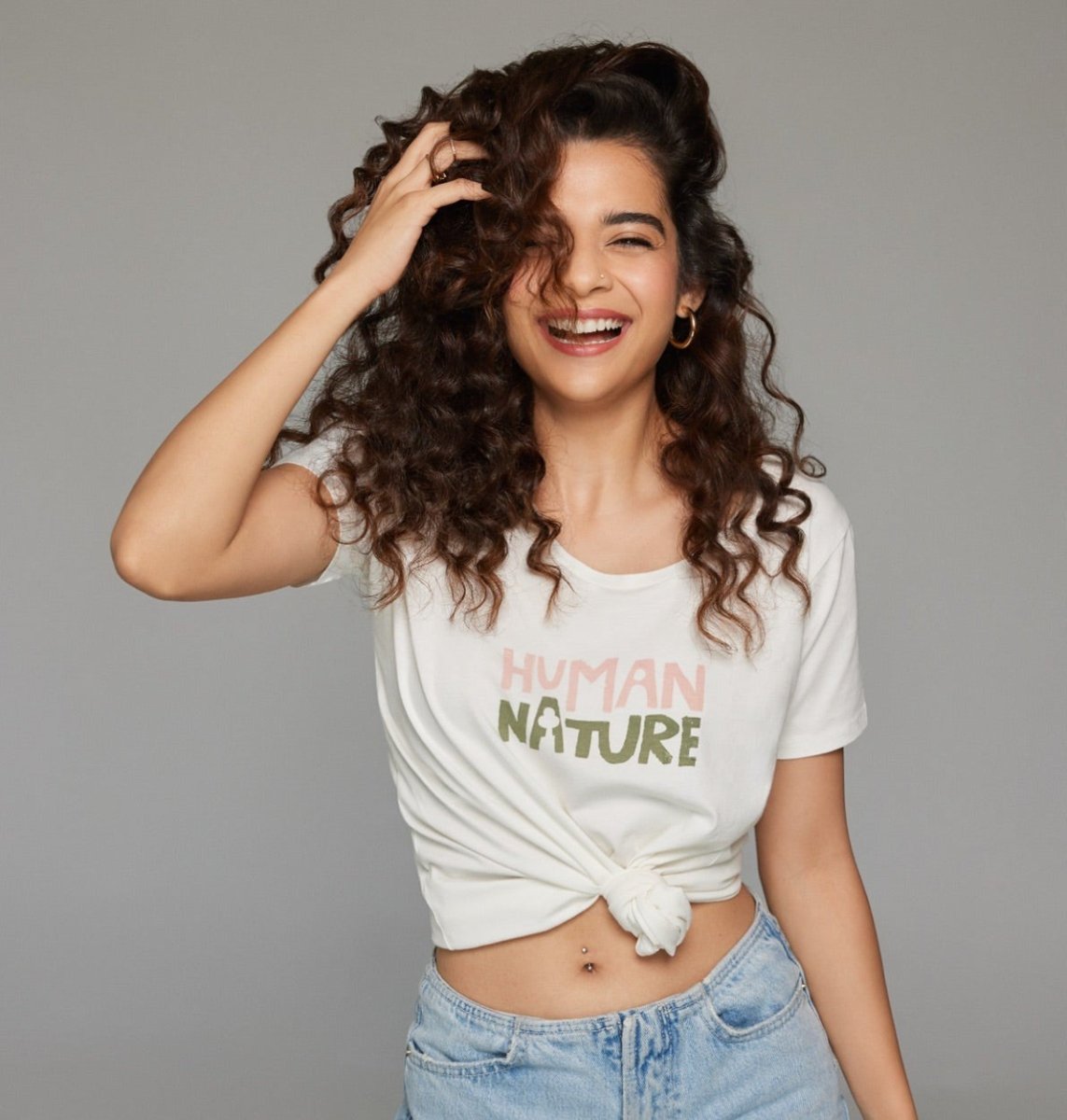 Human Nature Womens Organic Cotton T-shirt | White | Verified Sustainable by Brown Living™