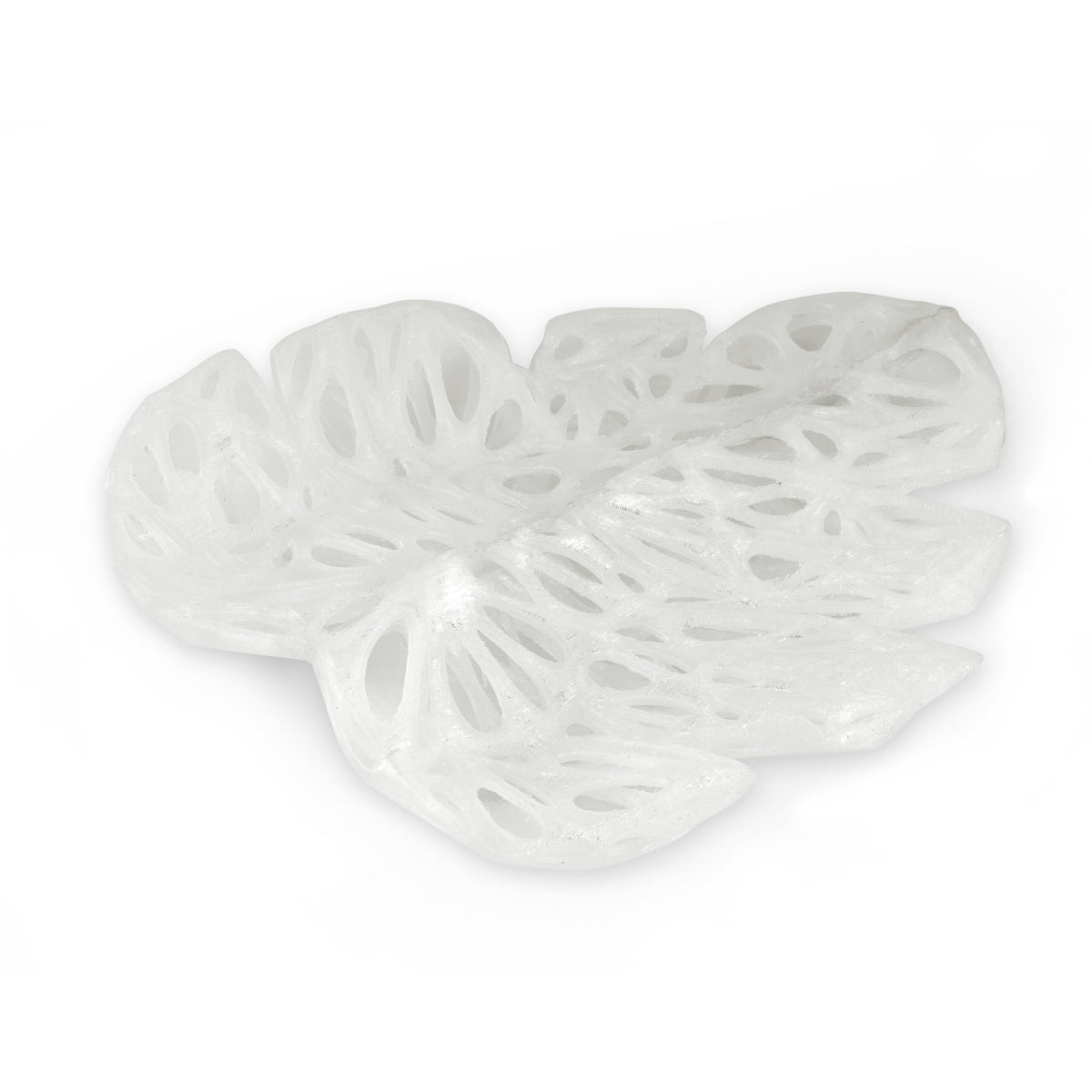 Hutch Leaf Plant - Based Natural Colorless Tray – Home Decor on Brown Living™. SKU: HULEEDPLNCA019. Img 2.