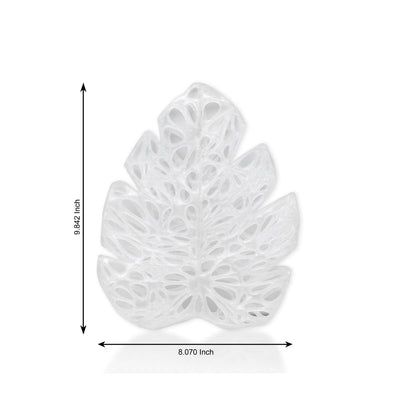 Hutch Leaf Plant - Based Natural Colorless Tray – Home Decor on Brown Living™. SKU: HULEEDPLNCA019. Img 4.