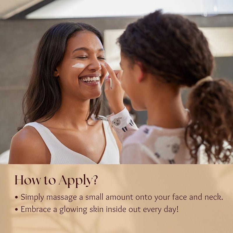 Hydrating Face Moisturiser | Daily Face Cream for All Skin Types – Face Serum on Brown Living™. SKU: 04. Img 4.