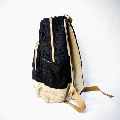 Ikigai Black Shoulder Bag | Minimal Everyday Bag for Travel – Backpacks on Brown Living™. SKU: OGBPIK02. Img 14.