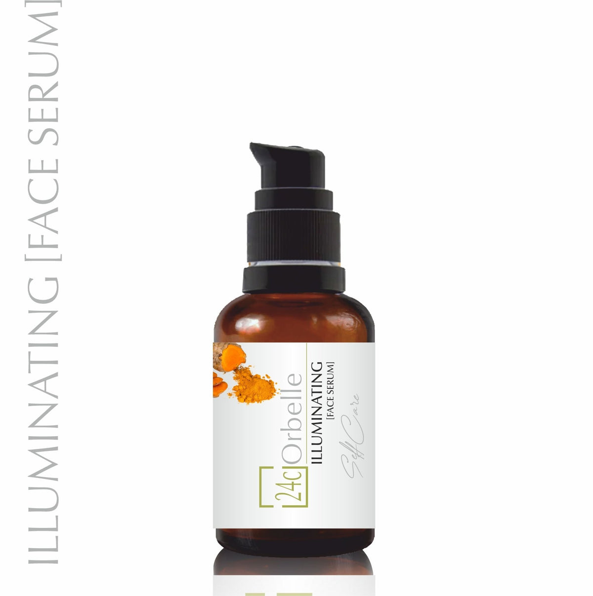 Illuminating Face Serum with Vitamin C & Natural Extracts | 30ml – Face Serum on Brown Living™. SKU: 24-ILN-FSM-30G. Img 6.