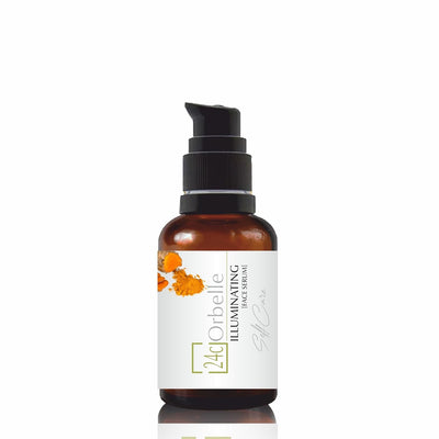 Illuminating Face Serum with Vitamin C & Natural Extracts | 30ml – Face Serum on Brown Living™. SKU: 24 - ILN - FSM - 30G. Img 1.