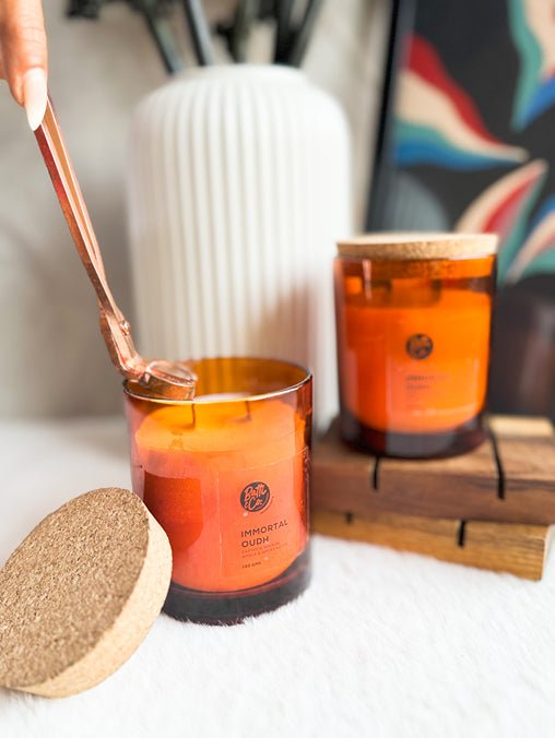 Immortal Oudh Soy Candle - Pack of 1 | Verified Sustainable by Brown Living™