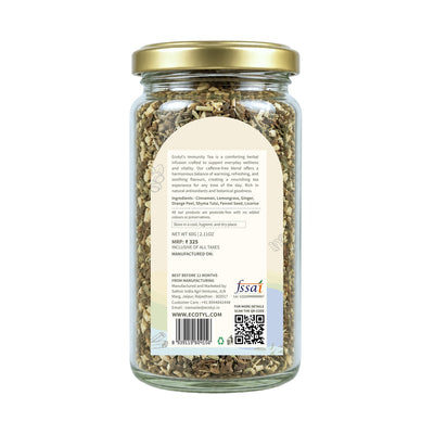 Immunity Booster Tea | Nourishing Blend | Herbal Tea | 60g – Tea on Brown Living™. SKU: ECOTYL00061. Img 6.