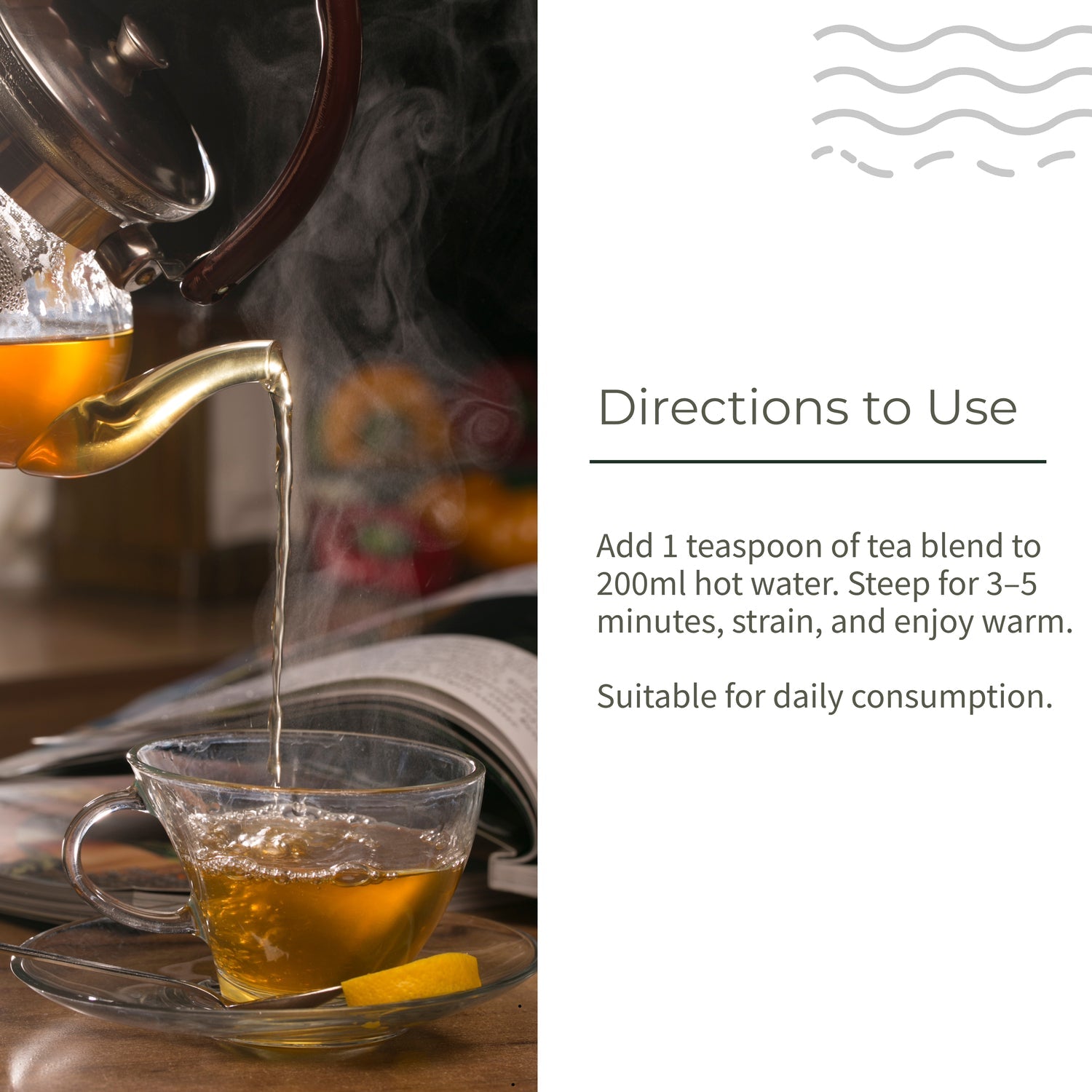 Immunity Booster Tea | Nourishing Blend | Herbal Tea | 60g – Tea on Brown Living™. SKU: ECOTYL00061. Img 5.