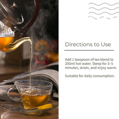 Immunity Booster Tea | Nourishing Blend | Herbal Tea | 60g – Tea on Brown Living™. SKU: ECOTYL00061. Img 5.