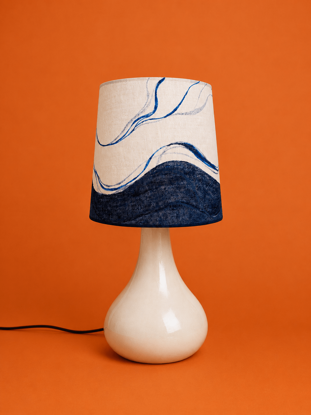 Indigo Table Lamp – Elegant Lighting for Stylish Home Decor – Lamps & Lighting on Brown Living™. SKU: TL02. Img 1.