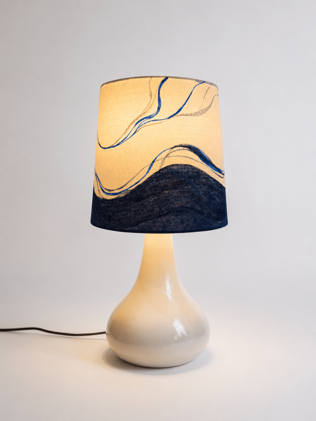 Indigo Table Lamp – Elegant Lighting for Stylish Home Decor – Lamps & Lighting on Brown Living™. SKU: TL02. Img 2.