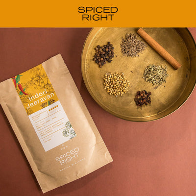 Indori Jeeravan - Authentic MP Sprinkler Masala, No Fillers – Seasonings & Spices on Brown Living™. SKU: SRIJ. Img 2.