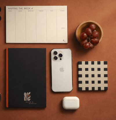 Intentional Productivity Planner For Goals Tasks & Planning – Organizers & Planners on Brown Living™. SKU: KOI-DR-BB-005. Img 5.