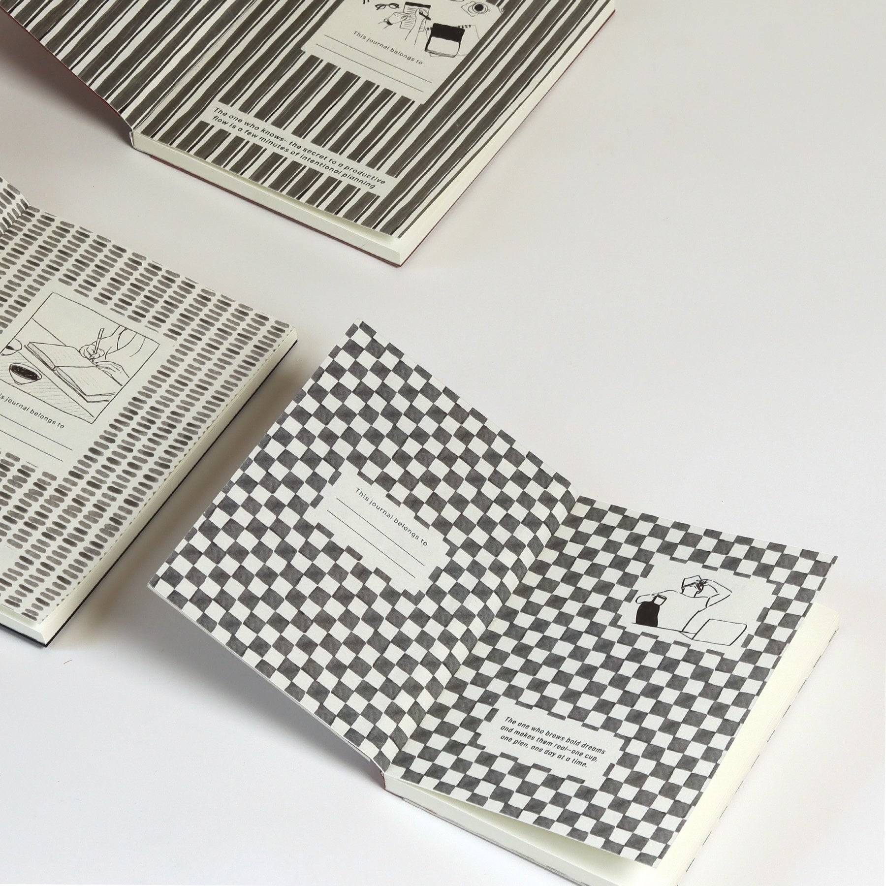 Intentional Productivity Planner Mini For Goals Tasks & Planning – Organizers & Planners on Brown Living™. SKU: KOI-DR-IV-003. Img 4.