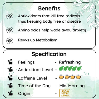 Invigorating Lanka Apple Cinnamon Tea - 50 g | Verified Sustainable by Brown Living™