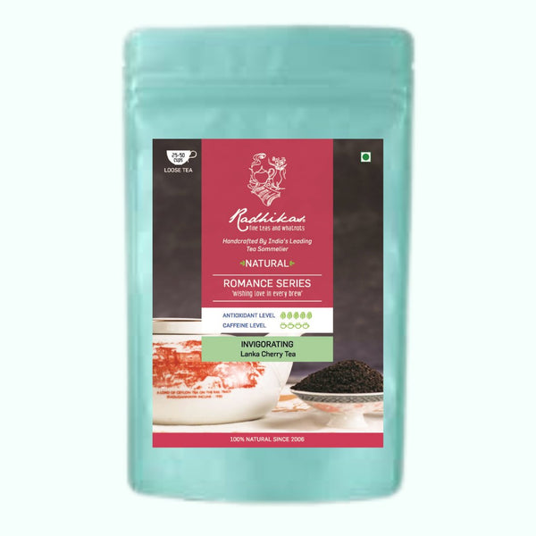 Invigorating Lanka Cherry Tea- For Insomnia and Stress- 50 g | Verified Sustainable Tea on Brown Living™