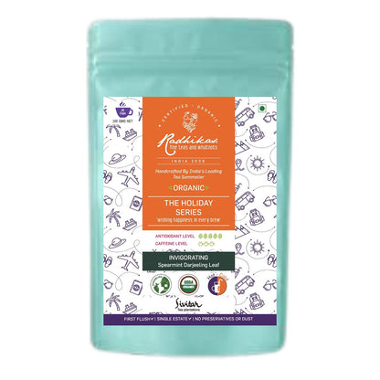 Invigorating Spearmint Darjeeling Leaf - Enhances Mood and Focus | Verified Sustainable by Brown Living™