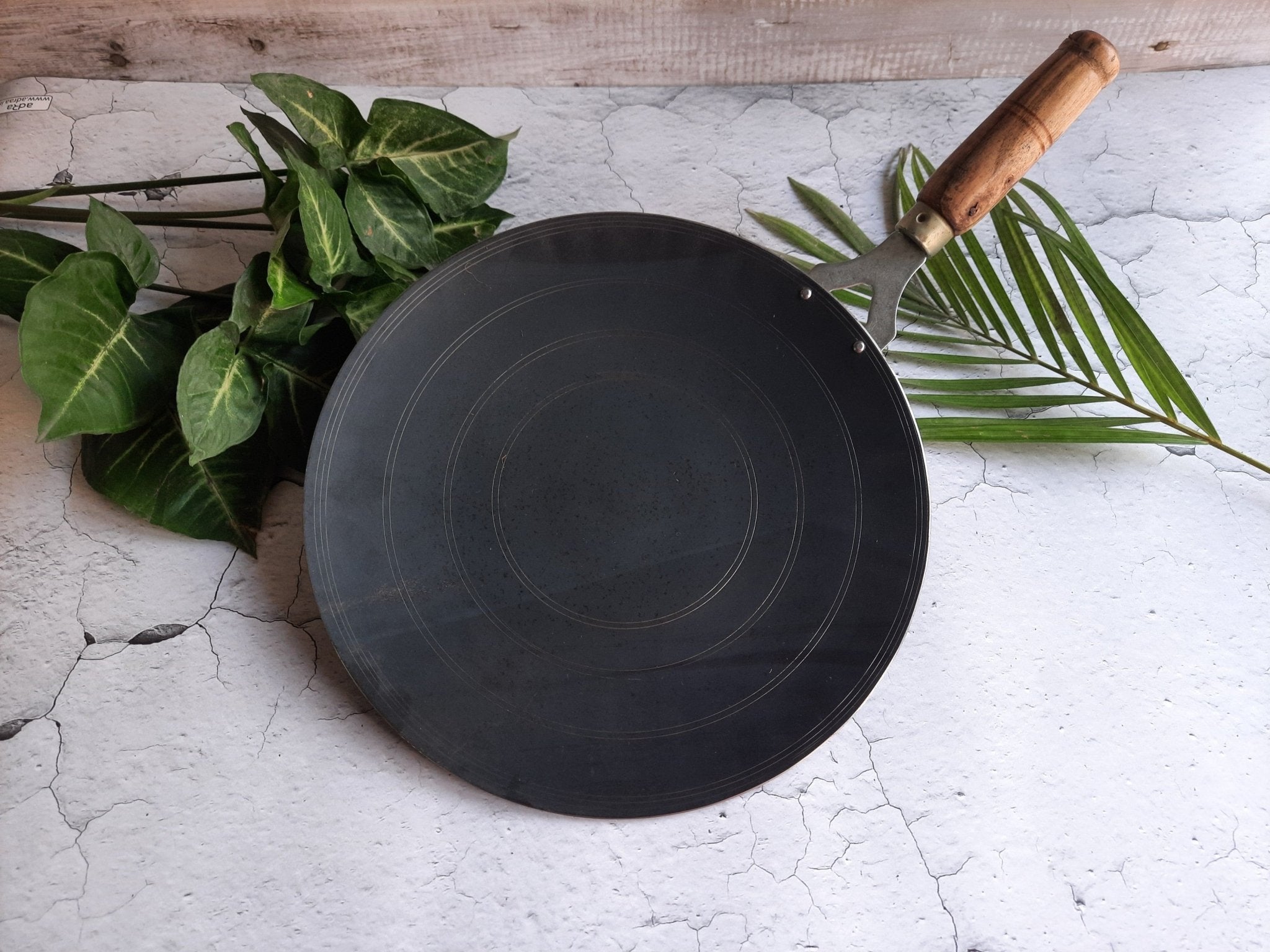 Iron Roti Tava | Traditional Iron Tawa for Healthy Cooking – Kitchen Tools on Brown Living™. SKU: IRT11. Img 1.