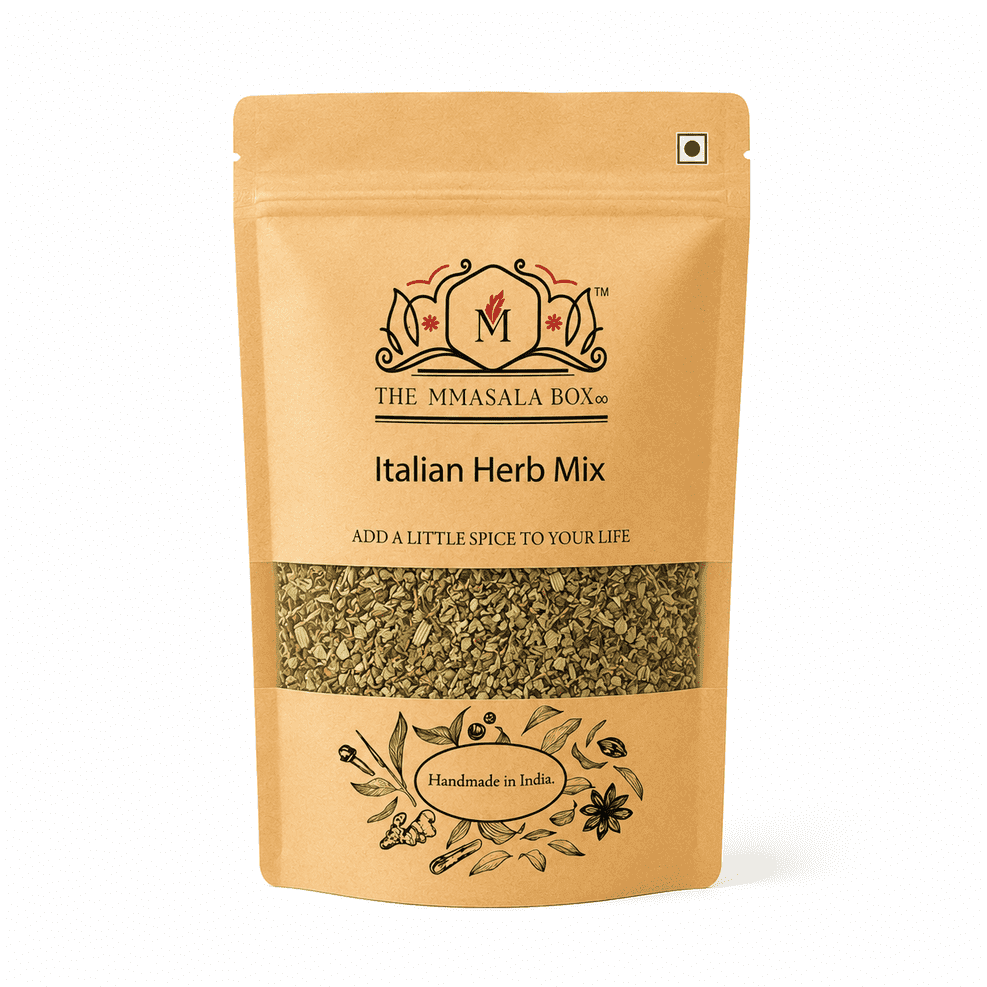 Italian Herb Seasoning 100g – Aromatic Blend for Pasta & Cooking – Seasonings & Spices on Brown Living™. SKU: TMMBC09. Img 5.