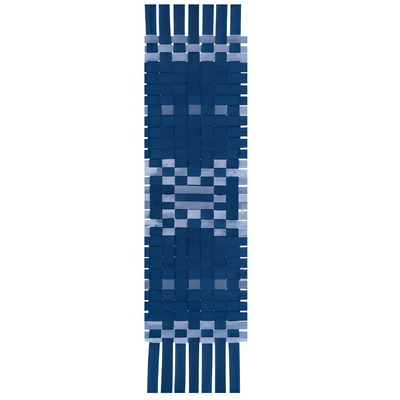 Jaal Table Runner Handcrafted Decorative Table Linen – Table Linens on Brown Living™. SKU: TR139. Img 13.