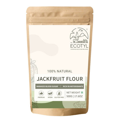 Jackfruit Flour | Low Glycemic Index | Gluten Free | 500g – Bakery Items by Ecotyl available on Brown Living™. . SKU: ECOTYL00034. Img 5.