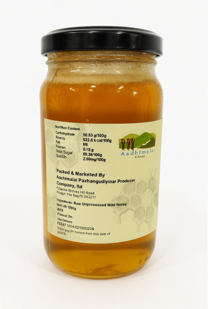 Jamun Honey – Raw & Pure | Apis dorsata Wild Forest Honey – Honey & Syrups on Brown Living™. SKU: APPCL-004. Img 2.