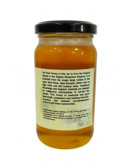 Jamun Honey – Raw & Pure | Apis dorsata Wild Forest Honey – Honey & Syrups on Brown Living™. SKU: APPCL-004. Img 3.