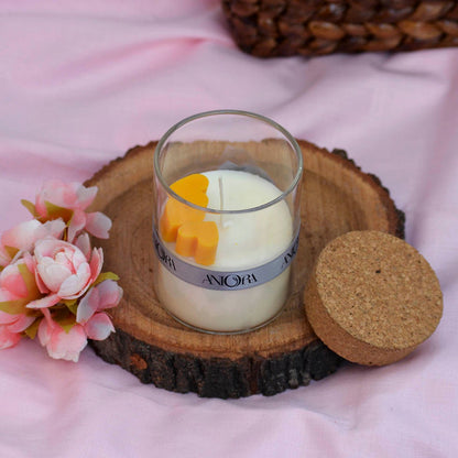 Jasmine Heart Jar Soy Wax Candle | Verified Sustainable by Brown Living™