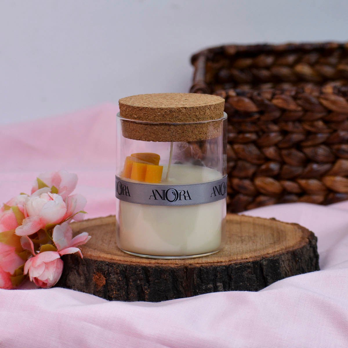 Jasmine Heart Jar Soy Wax Candle | Verified Sustainable by Brown Living™