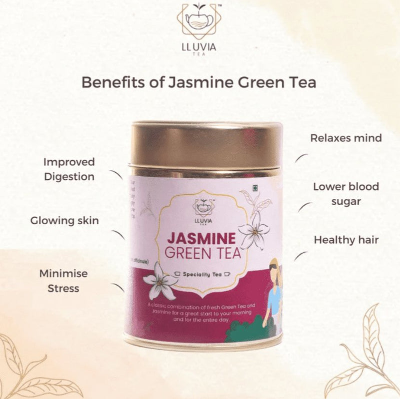 Jasmine Tea - Improves Heart Health, Manages Weight (50g) | Verified Sustainable Tea on Brown Living™