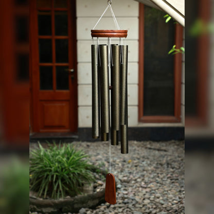 JHANKAR C Sound of Joy – Hand - Tuned Wind Chime – Windchimes & Dreamcatchers by Wind Song available on Brown Living™. . SKU: Code7c. Img 1.